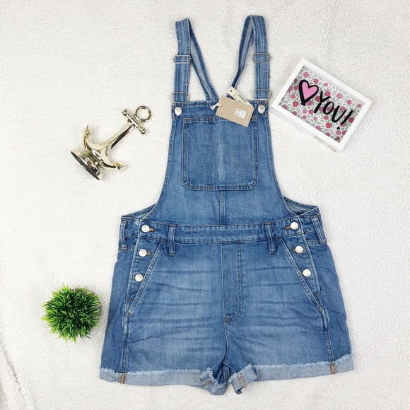 adirondack short overalls in denville wash